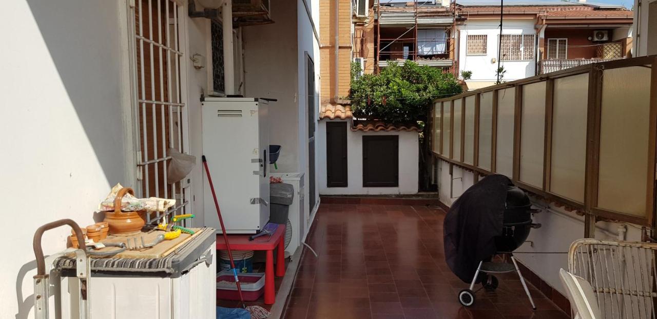 Romantische Villa am Meer mit Kamin Torvaianica Exterior foto